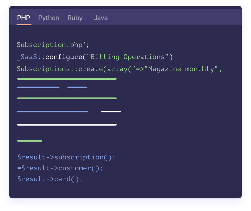 The Billing Automation Stagee